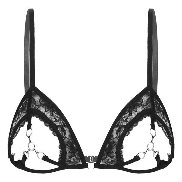 bras womens sissy exotic crop see through sheer lace lingerie spaghetti straps open cups bra with rings linked at bust, Red;black
bras womens sissy exotic crop see through sheer lace lingerie spaghetti straps open cups bra with rings linked at bust, Red;black