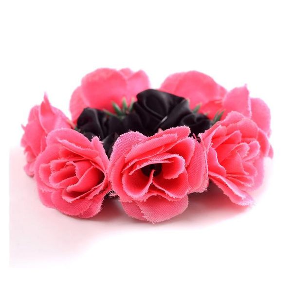 big rose flower elastics hair holders rubber bands girls women cute tie gum fabric wreaths crowns wedding hair acc qyloom
big rose flower elastics hair holders rubber bands girls women cute tie gum fabric wreaths crowns wedding hair acc qyloom
