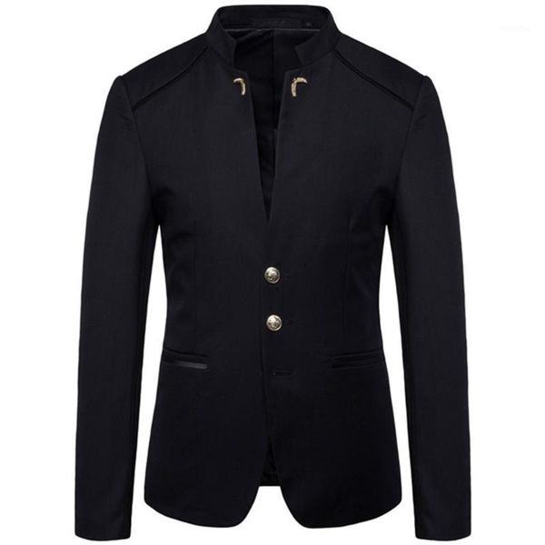 chinese style mandarin stand collar business casual wedding slim fit blazer men casual suit jacket male coat 4xl1, White;black
chinese style mandarin stand collar business casual wedding slim fit blazer men casual suit jacket male coat 4xl1, White;black
