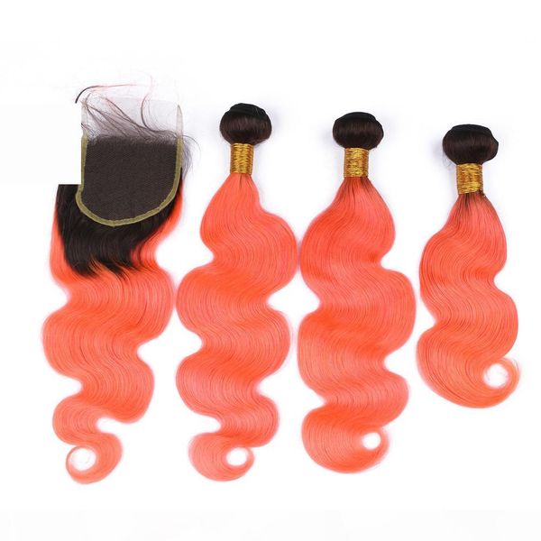 black and orange ombre virgin brazilian body wave human hair weave bundles with 4x4 lace closure #1b orange ombre hair wefts with closure, Black;brown
black and orange ombre virgin brazilian body wave human hair weave bundles with 4x4 lace closure #1b orange ombre hair wefts with closure, Black;brown