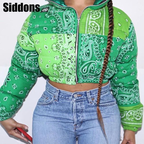 bandana print cropped puffer jacket women winter coat warm parkas outwear zip up bubble coat1, Black
bandana print cropped puffer jacket women winter coat warm parkas outwear zip up bubble coat1, Black
