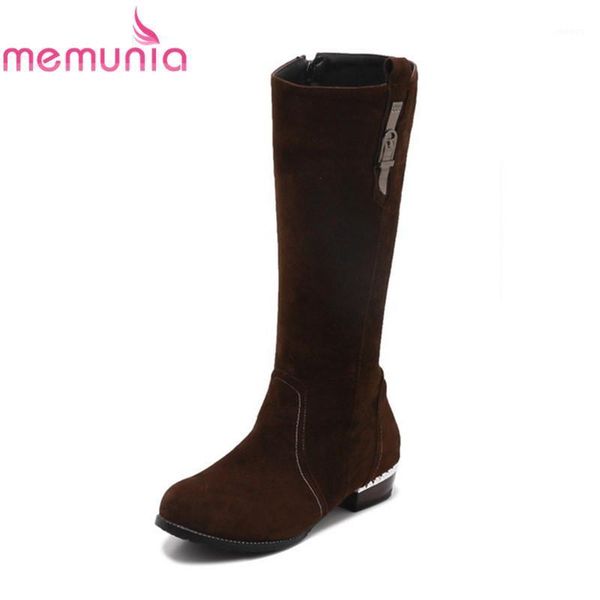 memunia 2020 new arrival women brand boots round toe 3cm low heels boots solid zip mid calf big size 30-431, Black
memunia 2020 new arrival women brand boots round toe 3cm low heels boots solid zip mid calf big size 30-431, Black