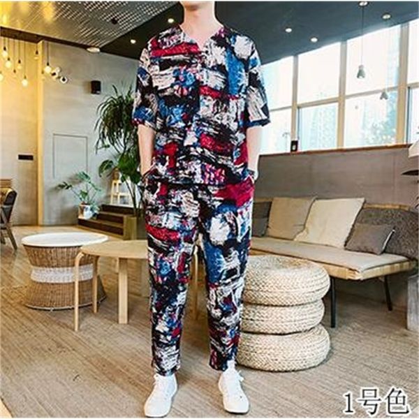 5xl track sportswear fitness autumn/summer print trousers +t shirt men's suit 2 pieces plus size 201201, Gray
5xl track sportswear fitness autumn/summer print trousers +t shirt men's suit 2 pieces plus size 201201, Gray