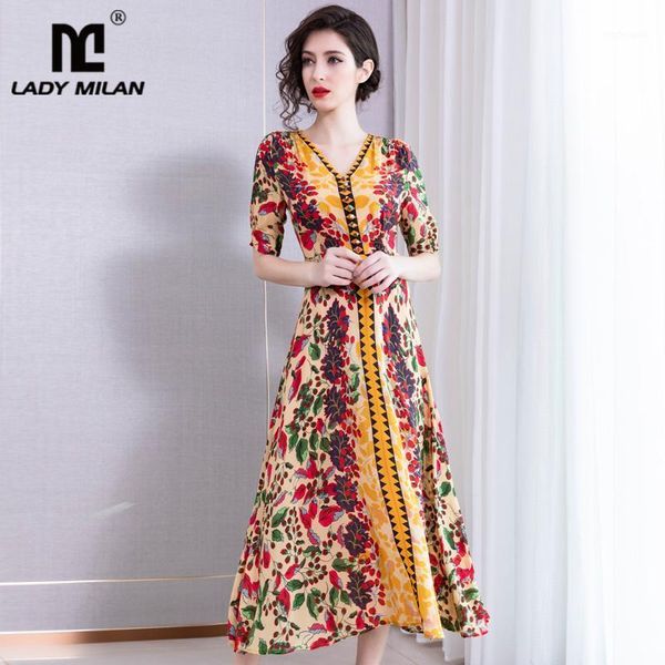100% silk women's dresses v neck short sleeves printed floral fashion casual mid long dresses1, Black;gray
100% silk women's dresses v neck short sleeves printed floral fashion casual mid long dresses1, Black;gray