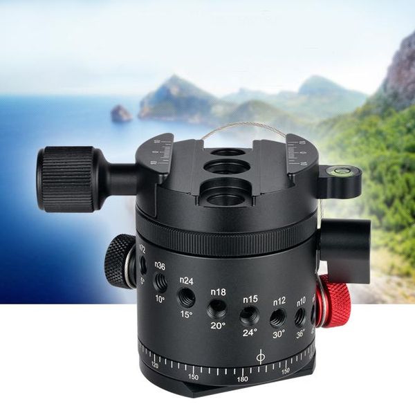 dh-55 indexing rotator hdr panorama panoramic ball head for camera tripod aluminum alloy 1/4 inch quick release plate
dh-55 indexing rotator hdr panorama panoramic ball head for camera tripod aluminum alloy 1/4 inch quick release plate