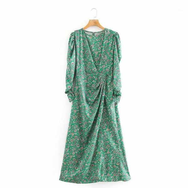 new women elegant o neck floral print pleats decoration midi dress female retro puff sleeve vestidos chic leisure dresses ds38731, Black;gray
new women elegant o neck floral print pleats decoration midi dress female retro puff sleeve vestidos chic leisure dresses ds38731, Black;gray