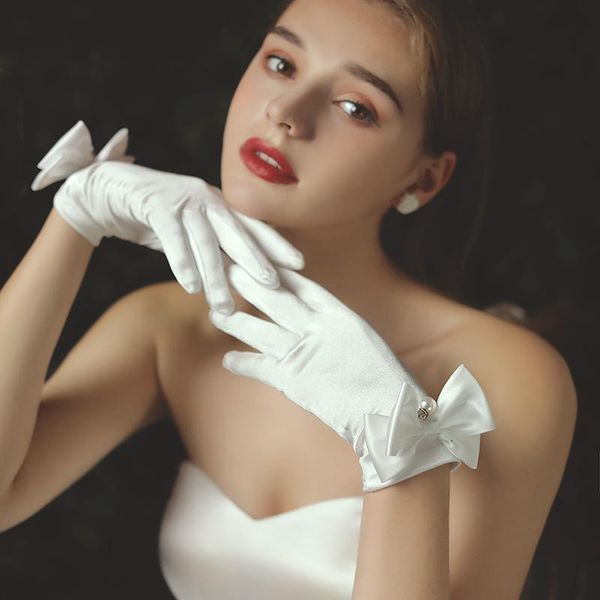 ivory bridal gloves women gants de femmes satin gloves bowknot pearl wedding gloves accessories prom party dress h jllqfc, White
ivory bridal gloves women gants de femmes satin gloves bowknot pearl wedding gloves accessories prom party dress h jllqfc, White