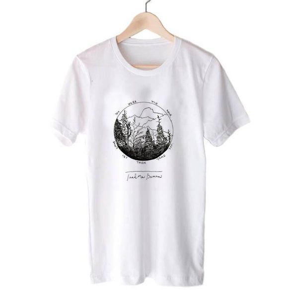 summer harajuku no rain no flowers mountain print t shirt women garden farm t-shirt soft ringspun tee in girls casual clothing, White
summer harajuku no rain no flowers mountain print t shirt women garden farm t-shirt soft ringspun tee in girls casual clothing, White