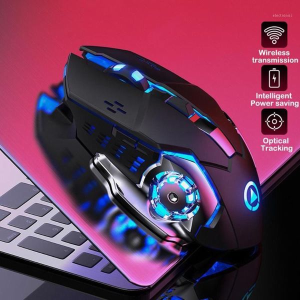2.4g wireless rechargeable 1600dpi adjustable backlit gaming mouse for pc lap 
2.4g wireless rechargeable 1600dpi adjustable backlit gaming mouse for pc lap
