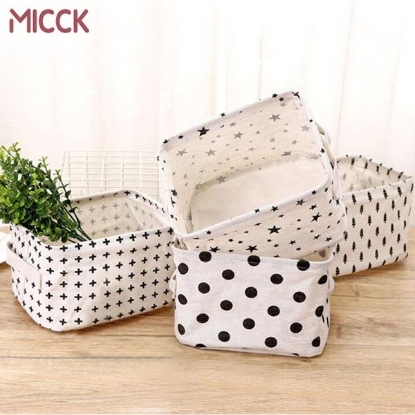 storage baskets micck fabric basket for toy laundry office deskorganize with handle folding box stationery container
storage baskets micck fabric basket for toy laundry office deskorganize with handle folding box stationery container