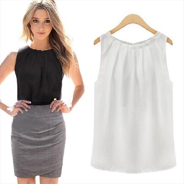 blusas женские блузки тропические сексуальные сгиба без рукавов шифоновые женские блузки повседневные топы одежда roupas femininas plus size, White
blusas женские блузки тропические сексуальные сгиба без рукавов шифоновые женские блузки повседневные топы одежда roupas femininas plus size, White