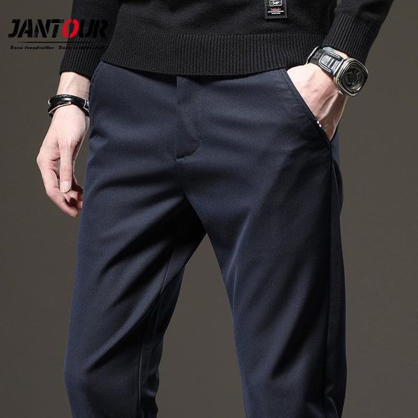 men's pants men autumn winter fashion ropa hombre 2021 business casual elasticity thicken 100%polyester man work trousers 28-38, Black
men's pants men autumn winter fashion ropa hombre 2021 business casual elasticity thicken 100%polyester man work trousers 28-38, Black