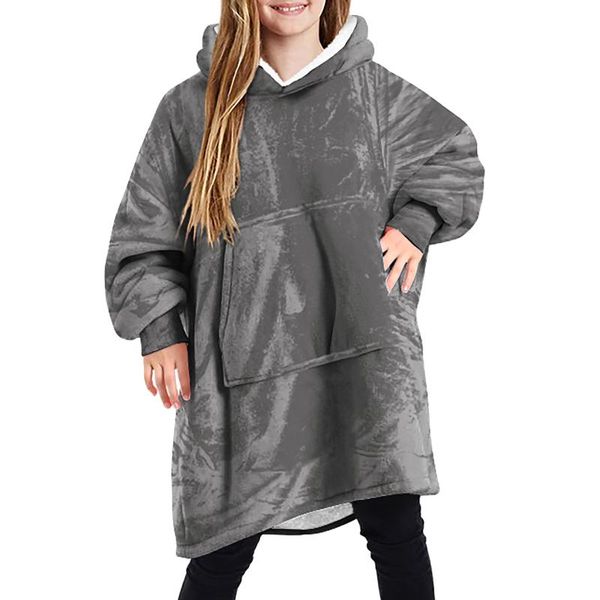 winter chidren oversized hoodie sherpa blanket sweatshirt fleece comfortable soft reversible hoodies pullover for kids, Black
winter chidren oversized hoodie sherpa blanket sweatshirt fleece comfortable soft reversible hoodies pullover for kids, Black