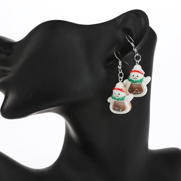 1 pair drop earrings cute christmas quicksand fill flat back cartoons resin earrings jewelry party gifts for woma brithday gifts, Silver
1 pair drop earrings cute christmas quicksand fill flat back cartoons resin earrings jewelry party gifts for woma brithday gifts, Silver