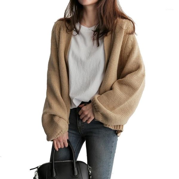 women's sweaters lazy wind harajuku female autumn winter korean chic loose thick knit cardigan students solid color open stitch sweater, White;black
women's sweaters lazy wind harajuku female autumn winter korean chic loose thick knit cardigan students solid color open stitch sweater, White;black