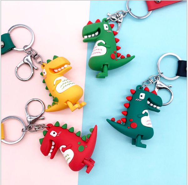 china new tv movie accessories rubber cartoon anime mini 3d cute little dinosaur shaped rope keychain doll bag pendant toy metal key ring, Silver
china new tv movie accessories rubber cartoon anime mini 3d cute little dinosaur shaped rope keychain doll bag pendant toy metal key ring, Silver