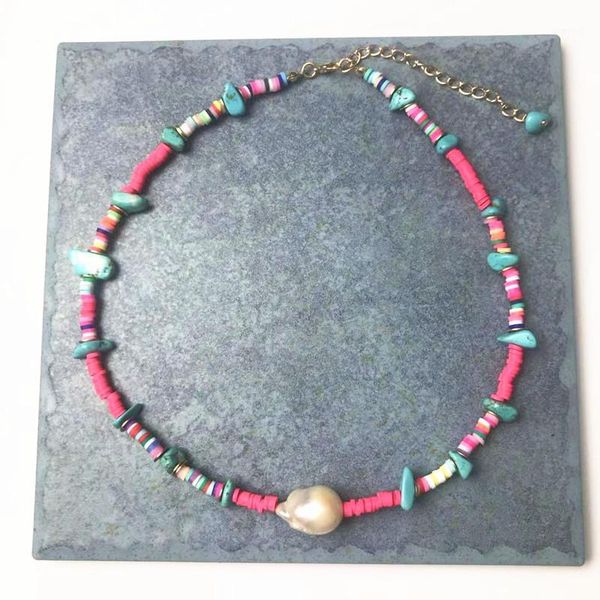 chokers bohemian colier femme pearl pendant necklace choker acero inoxidable joyeria mujer bizuteria moda women accessorie1, Golden;silver
chokers bohemian colier femme pearl pendant necklace choker acero inoxidable joyeria mujer bizuteria moda women accessorie1, Golden;silver