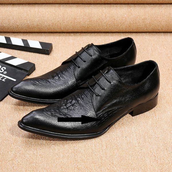 2020 style korean genuine leather men toe-pointing lace to for the wedding dress male social shoes ewn6, Black
2020 style korean genuine leather men toe-pointing lace to for the wedding dress male social shoes ewn6, Black