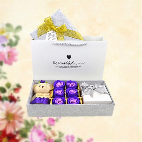 valentine's lovers day bear box 6 soap rose flower party romantic flower gift girlfriends for decor soap gift wasse
valentine's lovers day bear box 6 soap rose flower party romantic flower gift girlfriends for decor soap gift wasse