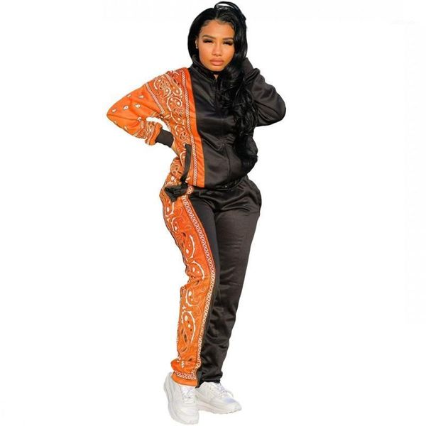 women's tracksuits autumn winter sportswear 2 piece set women zipper stand collar jacket and pants suit fashion floral print patchwork, Gray
women's tracksuits autumn winter sportswear 2 piece set women zipper stand collar jacket and pants suit fashion floral print patchwork, Gray