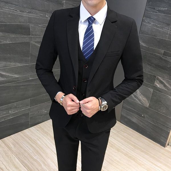classic formal dress men suit jackets + vest + pants fashion leisure mens 3 piece suit size s-6xl wedding suits for man black1, White;black
classic formal dress men suit jackets + vest + pants fashion leisure mens 3 piece suit size s-6xl wedding suits for man black1, White;black