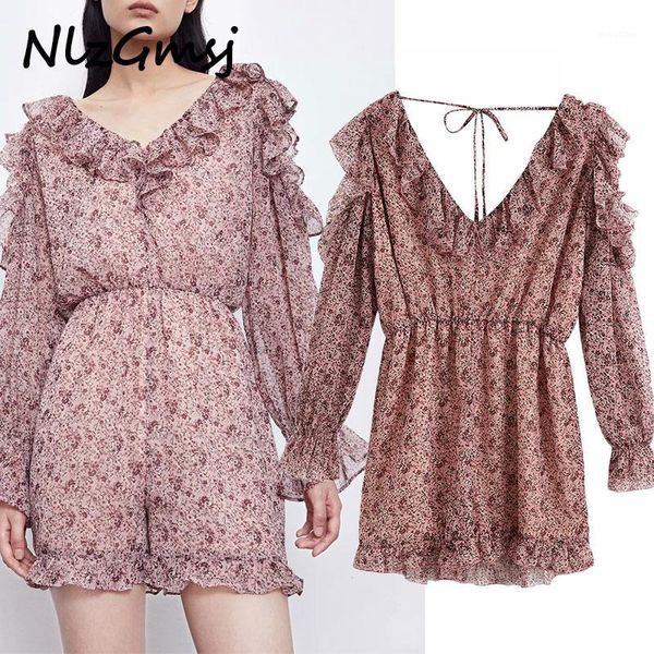 nlzgmsj women vintage v neck floral playsuits bow tie elastic waist short sleeve rompers ladies casual chic jumpsuits1, Black;white
nlzgmsj women vintage v neck floral playsuits bow tie elastic waist short sleeve rompers ladies casual chic jumpsuits1, Black;white