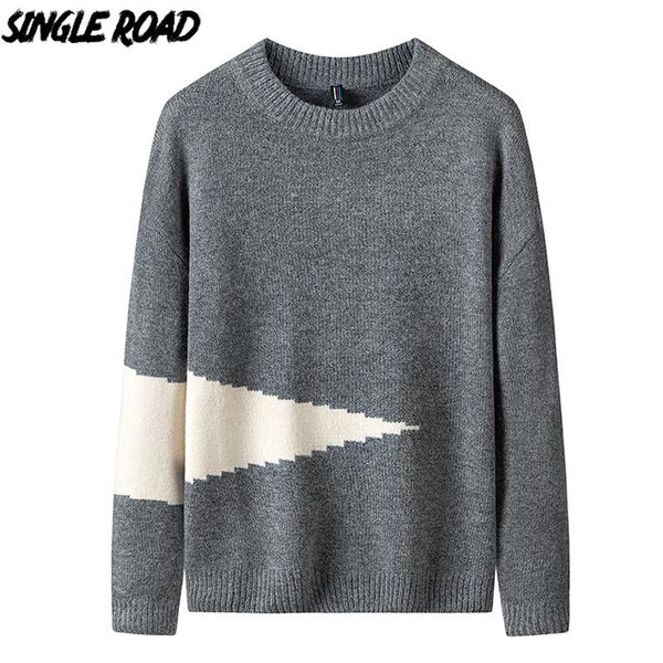 men's sweaters singleroad mens knitted sweater men 2021 winter fleece patchwork harajuku jumper oversized korean style pullovers, White;black
men's sweaters singleroad mens knitted sweater men 2021 winter fleece patchwork harajuku jumper oversized korean style pullovers, White;black