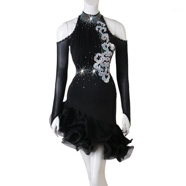 woman latin dance dress lady latin dress shoulder cut out robe danse latine femme lq155 vestido fiesta mujer1, Black;red
woman latin dance dress lady latin dress shoulder cut out robe danse latine femme lq155 vestido fiesta mujer1, Black;red
