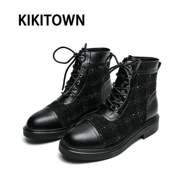 winter fashion round head bandage style lattice pattern short boots fashion boots women's shoes1, Black
winter fashion round head bandage style lattice pattern short boots fashion boots women's shoes1, Black