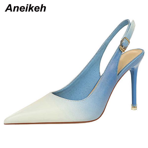 famous brand designer elegant pu shallow show heel sandals pumps 2022 fashion buckle strap summer women's high shoes new pointed toe pa, Black
famous brand designer elegant pu shallow show heel sandals pumps 2022 fashion buckle strap summer women's high shoes new pointed toe pa, Black