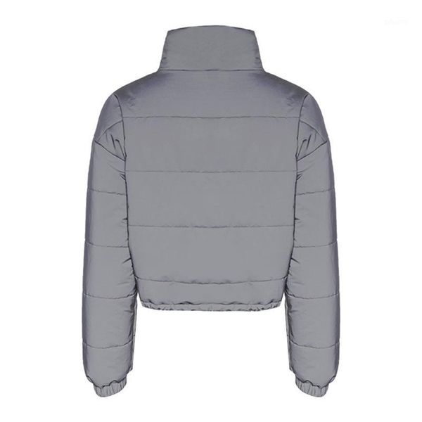 fashion reflective winter jacket women short solid color jacket women long sleeve thick jackets manteau femme#g301, Black;brown
fashion reflective winter jacket women short solid color jacket women long sleeve thick jackets manteau femme#g301, Black;brown