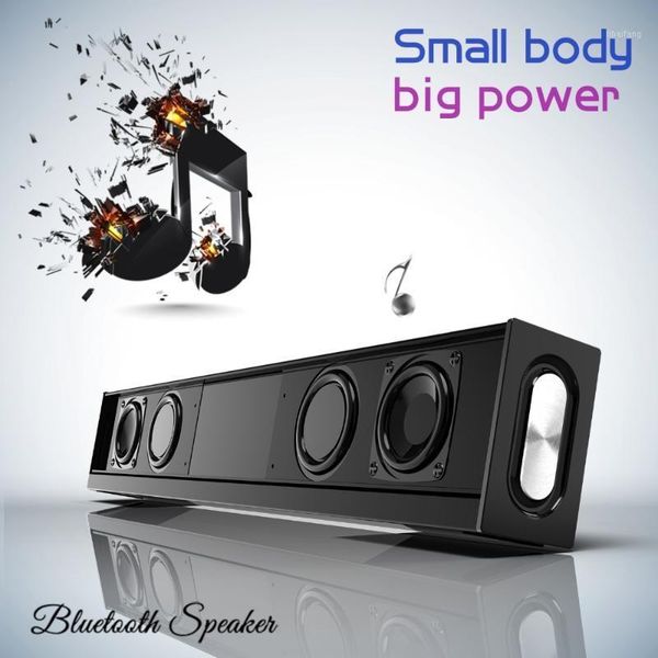 20w powerful wireless bluetooth speaker home theater soundbar portable super bass sound box tv speakers subwoofer column1
20w powerful wireless bluetooth speaker home theater soundbar portable super bass sound box tv speakers subwoofer column1