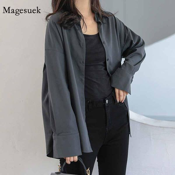 women's blouses & shirts loose style women single-breasted 2021 fashion long sleeve thick autumn and winter female blusas 11295, White
women's blouses & shirts loose style women single-breasted 2021 fashion long sleeve thick autumn and winter female blusas 11295, White