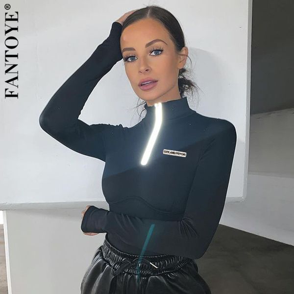fantoye bodycon turtleneck reflective zipper bodysuits women black long sleeve bodysuits women spring new streetwear overalls c0129, Black;gray
fantoye bodycon turtleneck reflective zipper bodysuits women black long sleeve bodysuits women spring new streetwear overalls c0129, Black;gray
