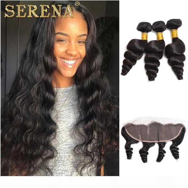 unprocessed brazilian virgin human 3 hair bundles with 13x4 lace frontal closure loose wave 1b color wedding soft smooth queenlike 7a, Black;brown
unprocessed brazilian virgin human 3 hair bundles with 13x4 lace frontal closure loose wave 1b color wedding soft smooth queenlike 7a, Black;brown