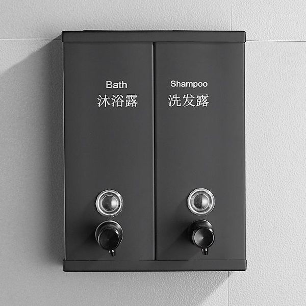 black double soap dispenser stainless steel soap saver wall mounted liquid organize hand sanitzer1
black double soap dispenser stainless steel soap saver wall mounted liquid organize hand sanitzer1