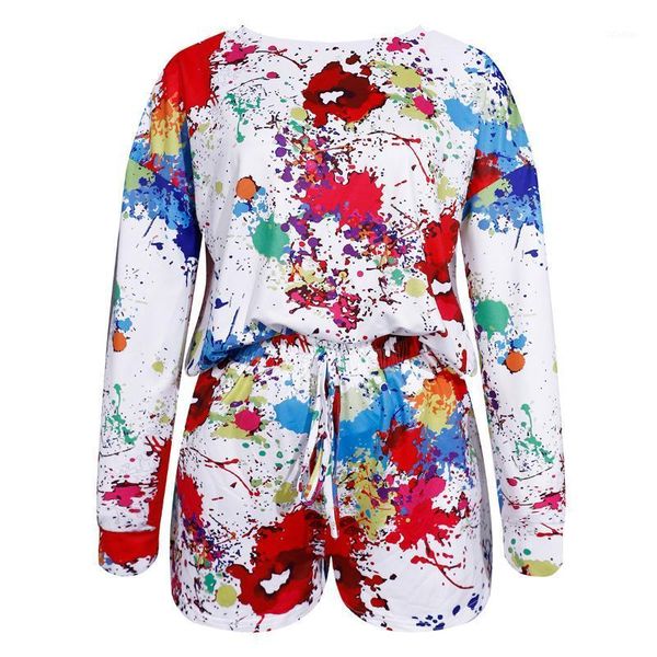 tie-dye printing long-sleeved shorts casual home wear ladies suit loose printing and dyeing street style fresh and sweet girl1, Gray
tie-dye printing long-sleeved shorts casual home wear ladies suit loose printing and dyeing street style fresh and sweet girl1, Gray