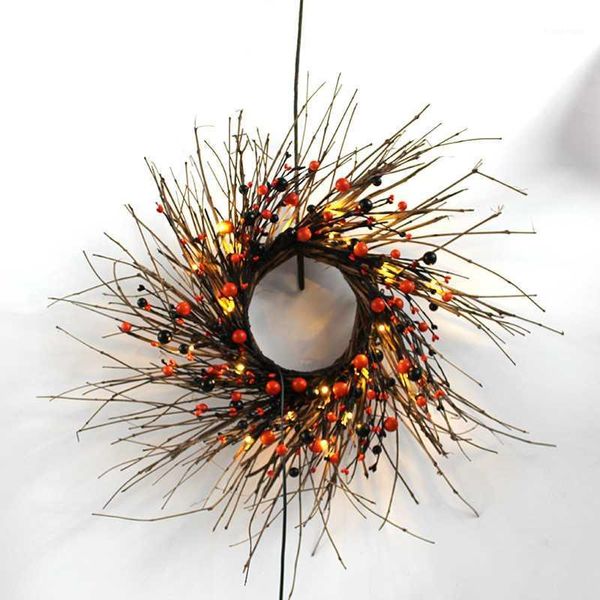 orange and black berry wreath for halloween handmade with 20led artificial berries fall decor thanksgiving front door decoration1
orange and black berry wreath for halloween handmade with 20led artificial berries fall decor thanksgiving front door decoration1