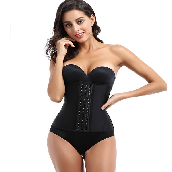 boomyinglam fajas colombians latex waist trainer 3 hooks 9 steel bone corset postpartum recovery girdles lj201209, Black;white
boomyinglam fajas colombians latex waist trainer 3 hooks 9 steel bone corset postpartum recovery girdles lj201209, Black;white