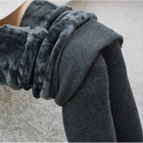 300 grams of autumn and winter fleece thick leggings women outerwear warm pants cotton vertical stripes fleece thin pantyhose lj201104, Black
300 grams of autumn and winter fleece thick leggings women outerwear warm pants cotton vertical stripes fleece thin pantyhose lj201104, Black