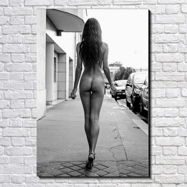 modern black and white naked woman canvas painting girl nude art poster prints wall pictures for bedroom bar home decor
modern black and white naked woman canvas painting girl nude art poster prints wall pictures for bedroom bar home decor