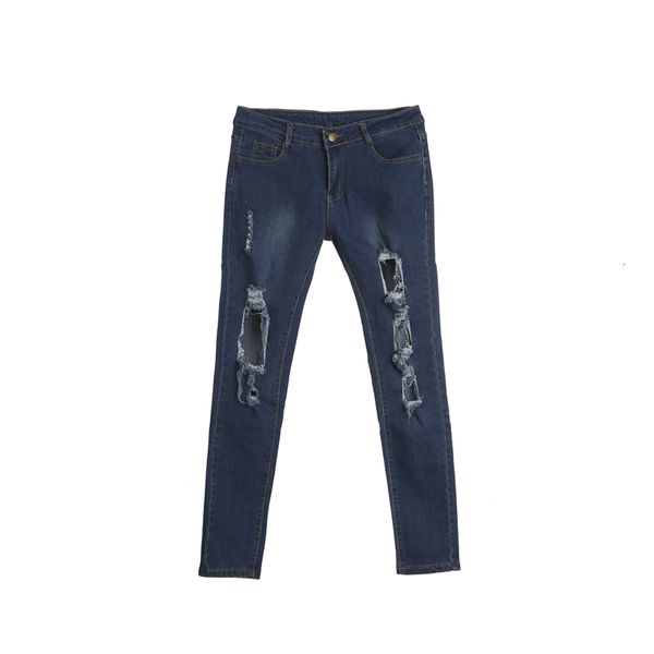 women high waist casual denim button ripped hole fly skinny dark blue pencil long jeans plus size xxl
women high waist casual denim button ripped hole fly skinny dark blue pencil long jeans plus size xxl