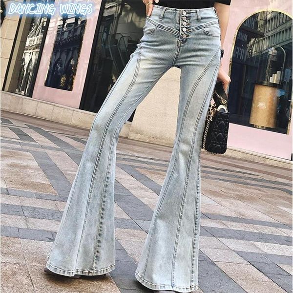 women's high waist wide leg jeans spring autumn winter 2020 long flares denim jean ladies female bell-bottomed pants1, Blue
women's high waist wide leg jeans spring autumn winter 2020 long flares denim jean ladies female bell-bottomed pants1, Blue