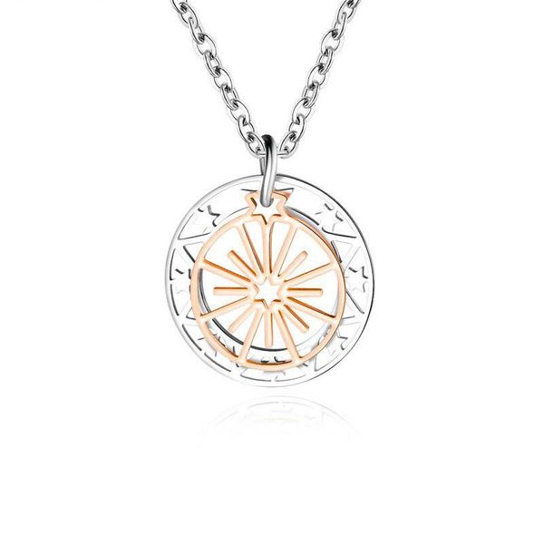 pendant necklaces 316l stainless steel necklace nice design with compass clavicle chain ferris wheel, Silver
pendant necklaces 316l stainless steel necklace nice design with compass clavicle chain ferris wheel, Silver