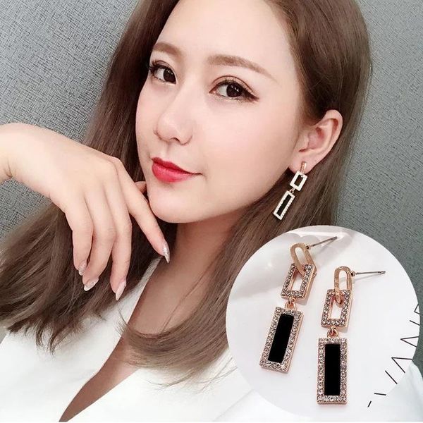 dangle & chandelier korean version the creativity geometry rectangle personality hipster fashion temperament generous small face earring fem, Silver
dangle & chandelier korean version the creativity geometry rectangle personality hipster fashion temperament generous small face earring fem, Silver