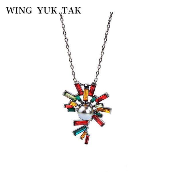 pendant necklaces boho colorful crystal necklace for women gray simulated pearl 2021 bohemian ethnic jewelry ins s, Silver
pendant necklaces boho colorful crystal necklace for women gray simulated pearl 2021 bohemian ethnic jewelry ins s, Silver