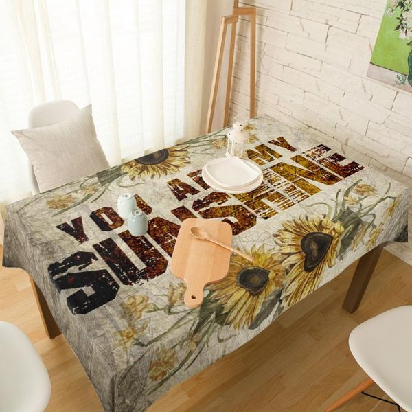 vintage sunflower print table cloth dining chair cover kitchen tablecloth modern home decor manteles table cover
vintage sunflower print table cloth dining chair cover kitchen tablecloth modern home decor manteles table cover