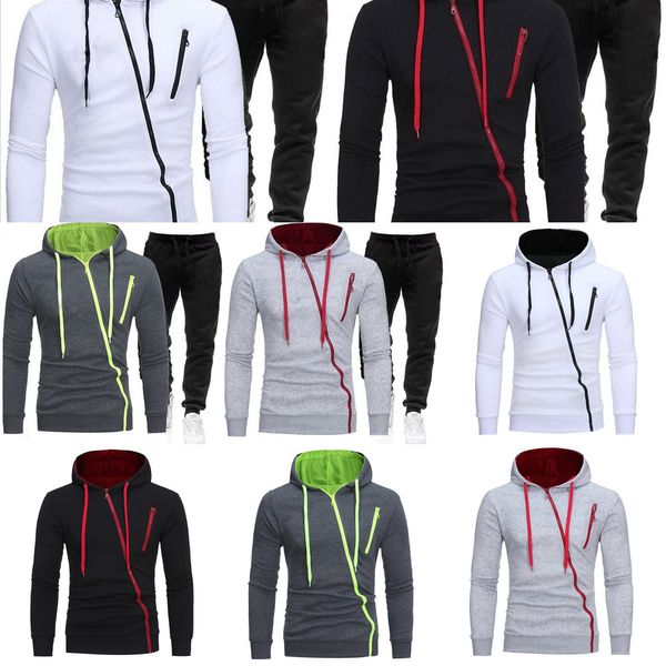 winter men's tracksuit 2 pieces set hoodies+pants sport suits for men sweatshirt zipper hoodies men's clothing sets sportswear q12, Black;white
winter men's tracksuit 2 pieces set hoodies+pants sport suits for men sweatshirt zipper hoodies men's clothing sets sportswear q12, Black;white