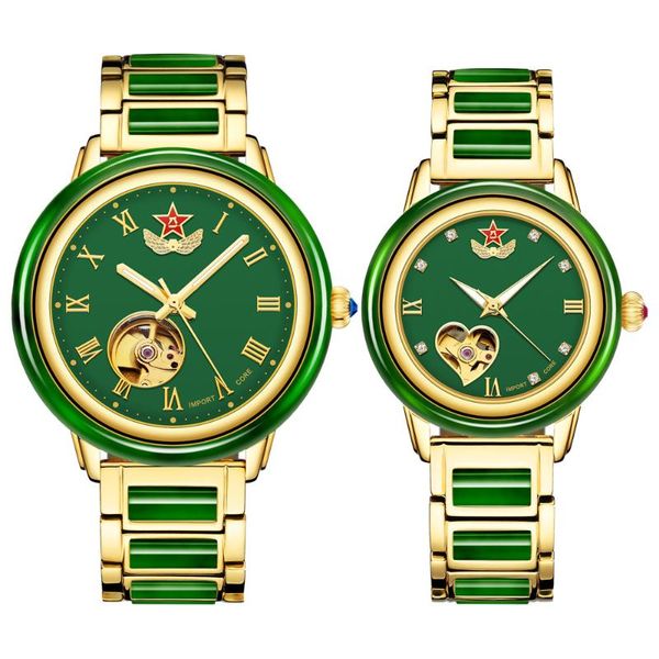 2020 luxury men watch automatic mechanical creative couple watches natural 100% jade women wristwatch new business male watches, Slivery;brown
2020 luxury men watch automatic mechanical creative couple watches natural 100% jade women wristwatch new business male watches, Slivery;brown