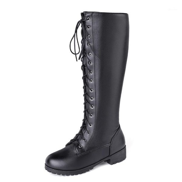 kalenmos motorcycle boots women low heel lace up biker boots autumn winter shoes girls casual black long size 34-461
kalenmos motorcycle boots women low heel lace up biker boots autumn winter shoes girls casual black long size 34-461